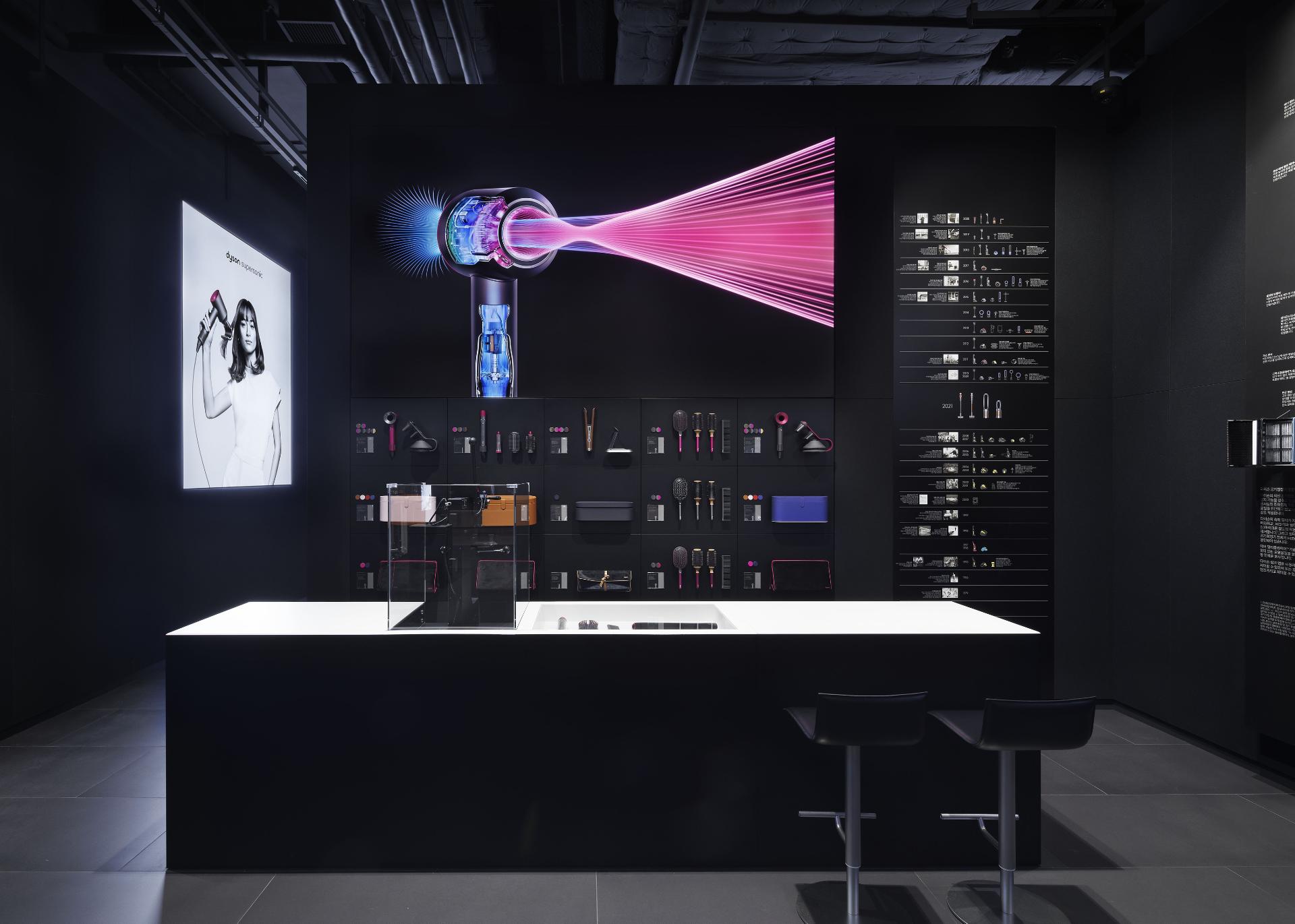 hair products at demo store hanam