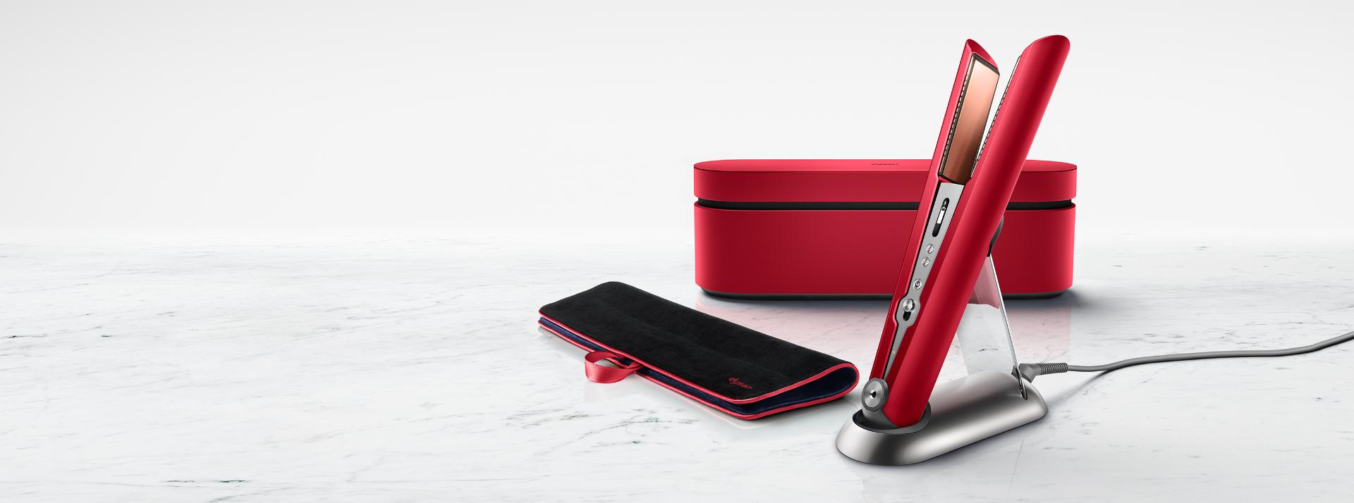 Dyson Corrale straightener red nickel