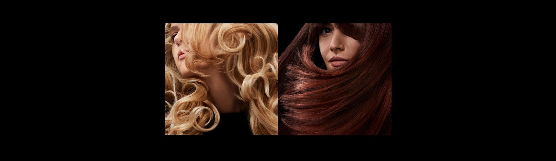 Varying models with different hair types, styles and colours