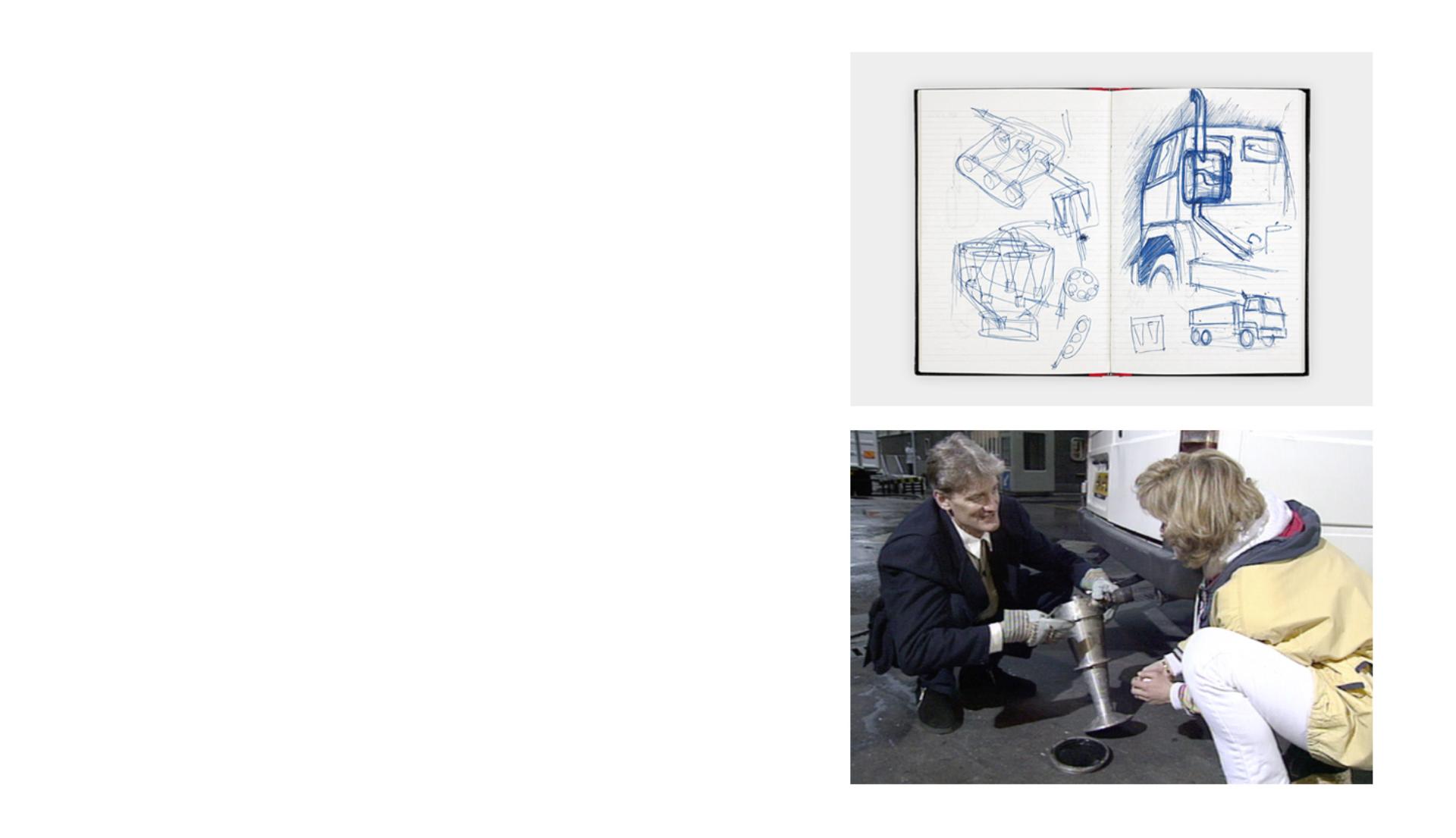 Dyson sketch book