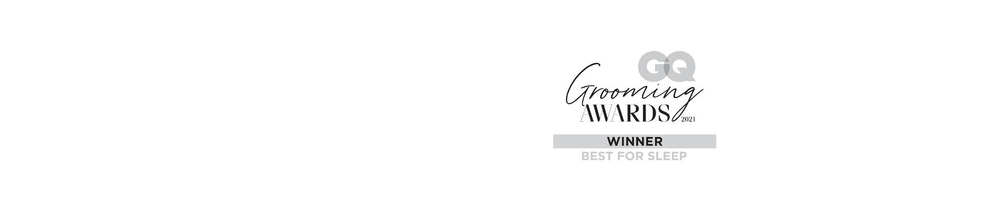 GQ Grooming awards logo – Best for sleep