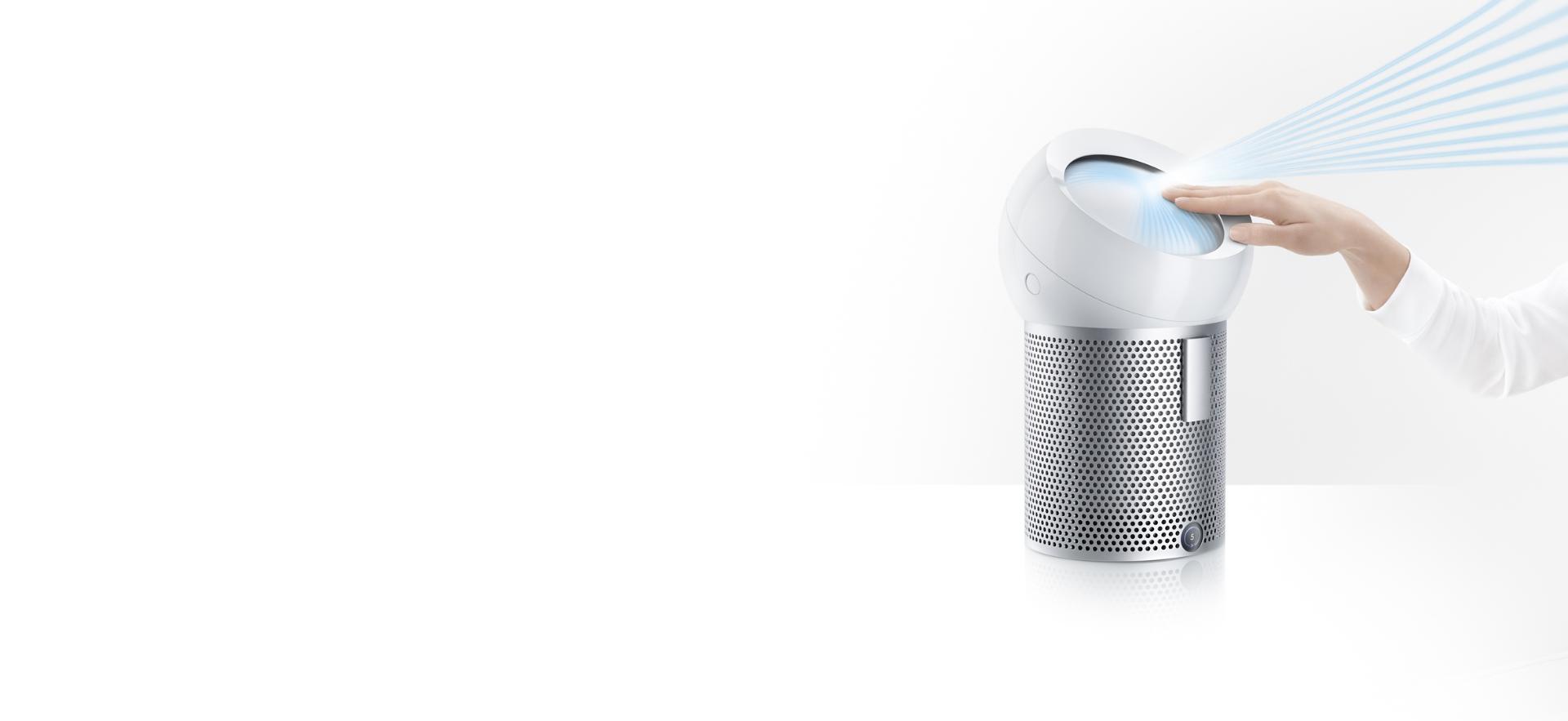 Dyson Pure Cool Me™ projecting a focused stream of purified air
