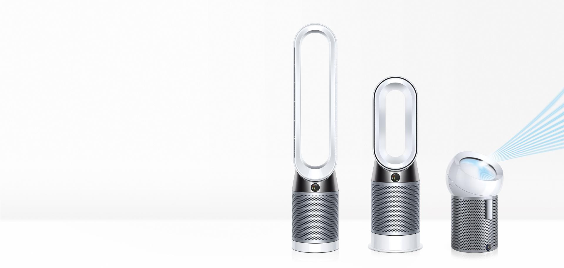Cool yourself with purified air.