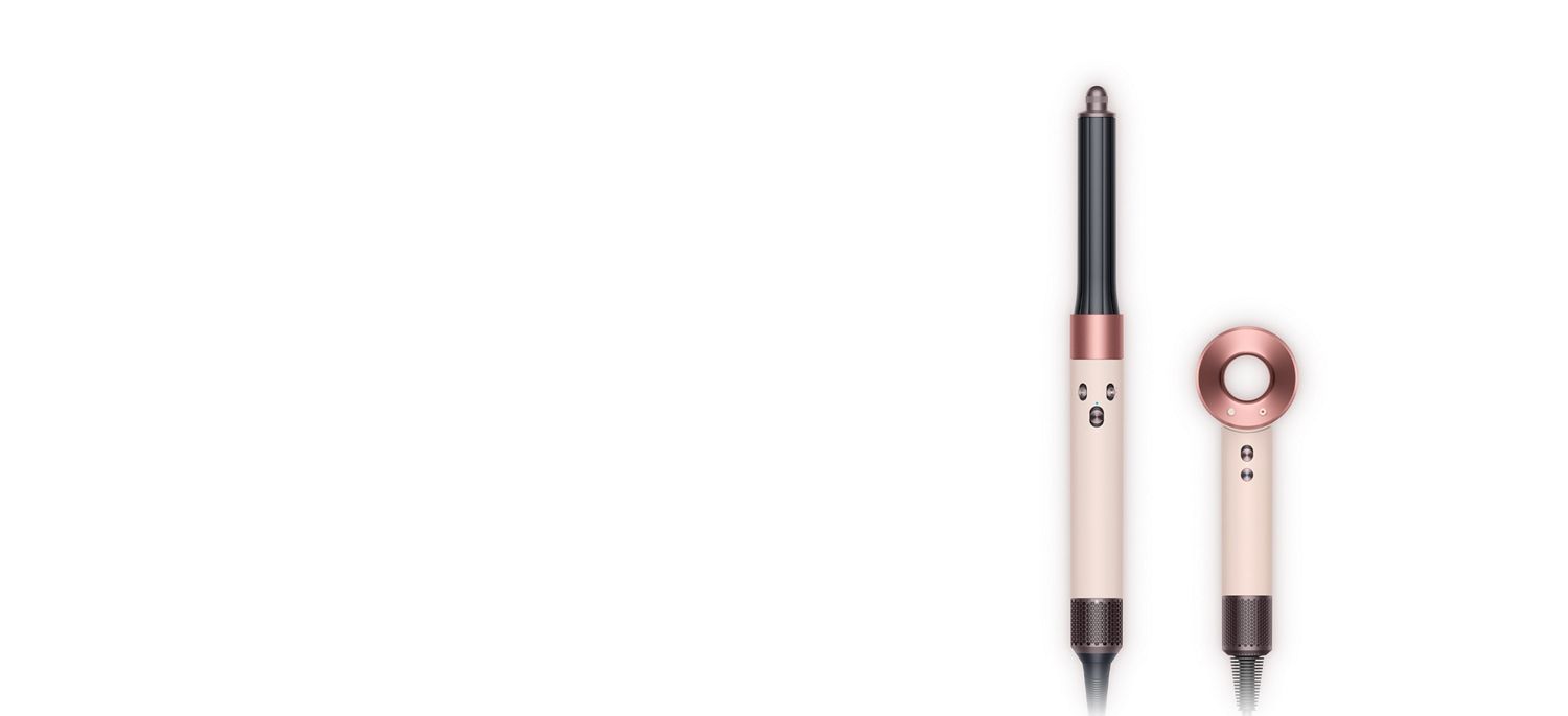 Regalos parael día de la madre 2024 Secador de Pelo Supersonic y Moldeador de Pelo Airwrap  en ceramic pink y rose gold