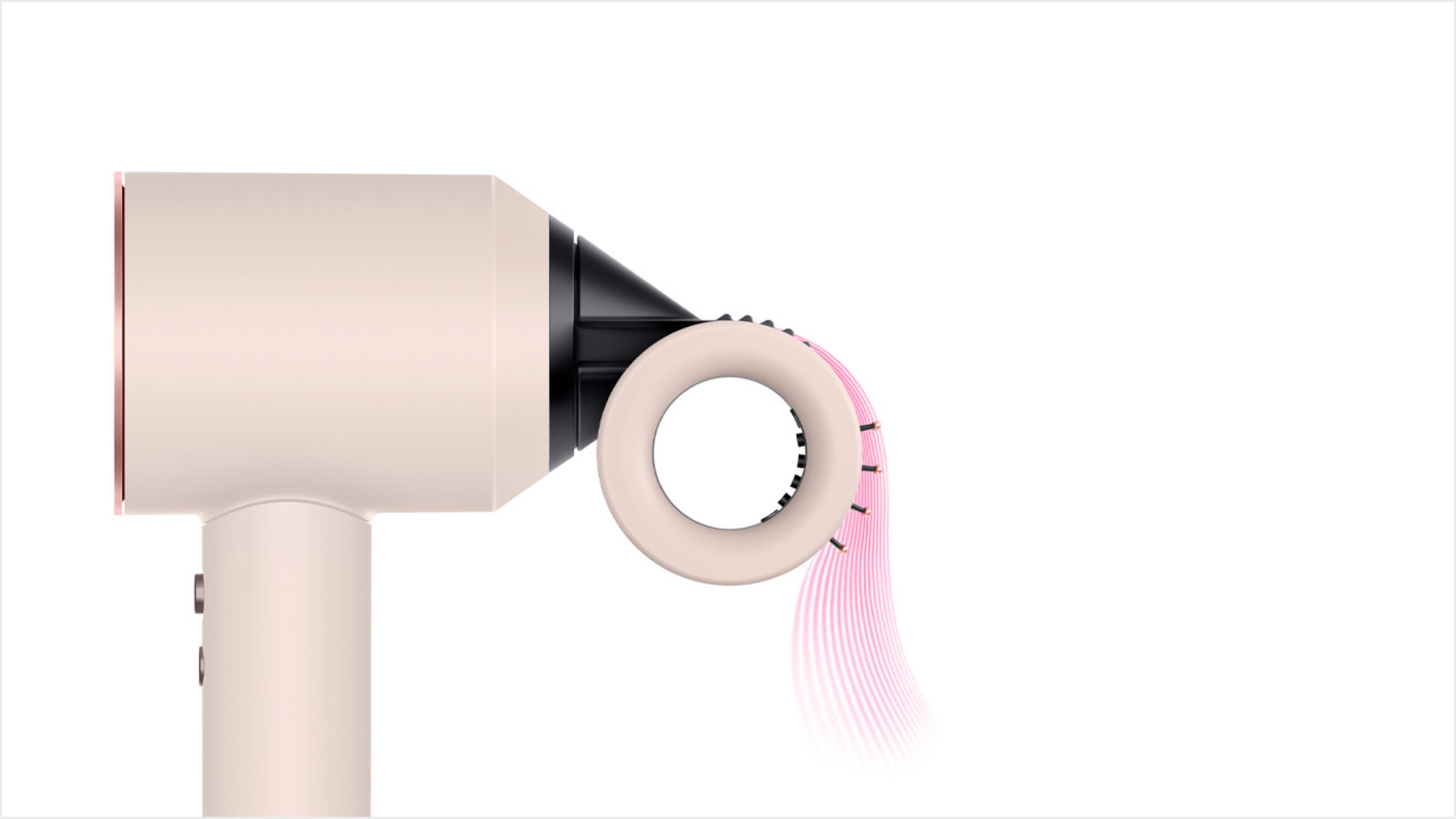 Dyson Supersonichair dryer in Ceramic pink and rose gold