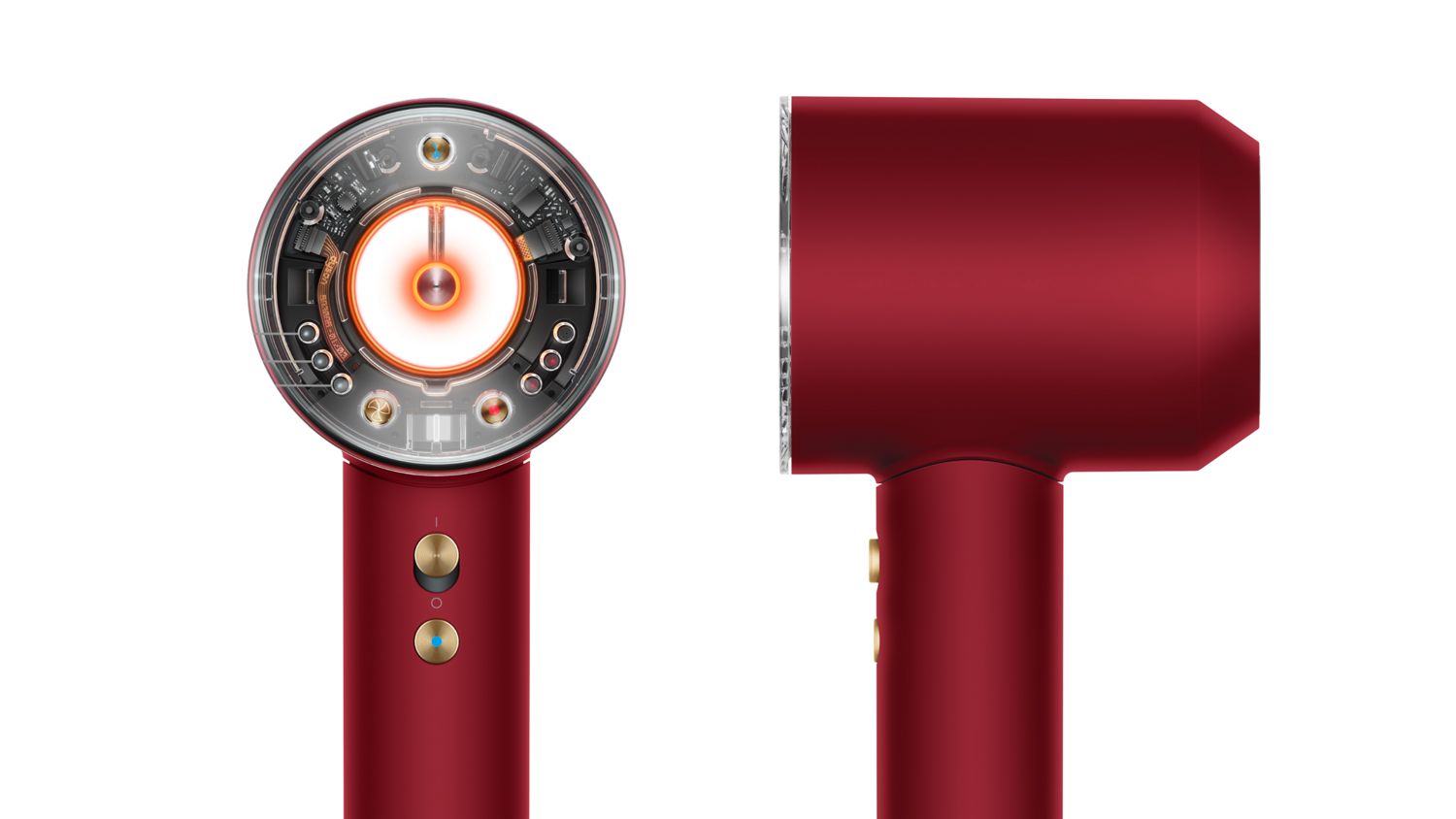 Dyson Supersonic Nural™ hair dryer (Red velvet/Gold)