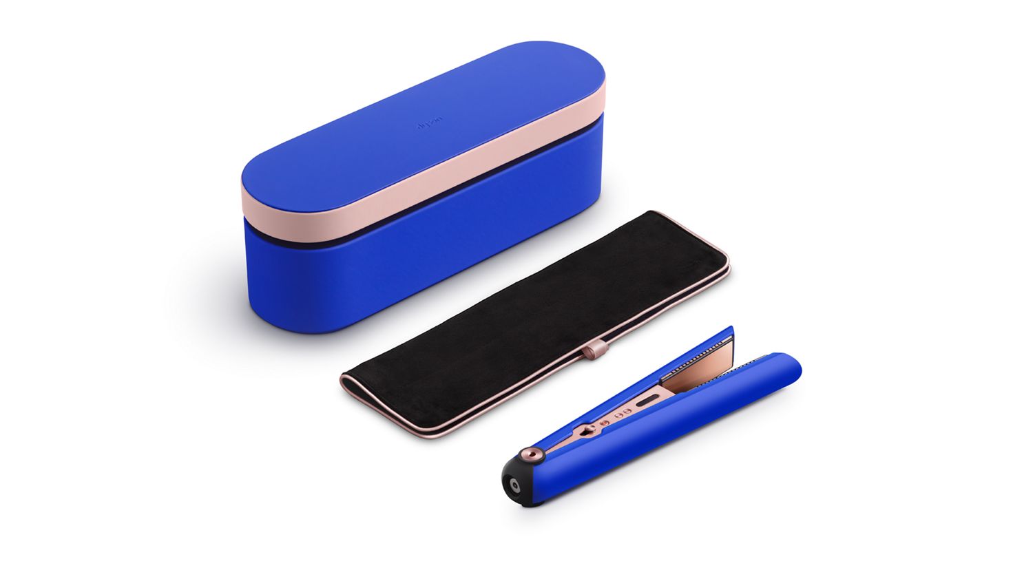 【値下げ】TCT Aloehyb Gloriousdragon&BlueGray Dyson Corrale™ straightener in Blue Blush