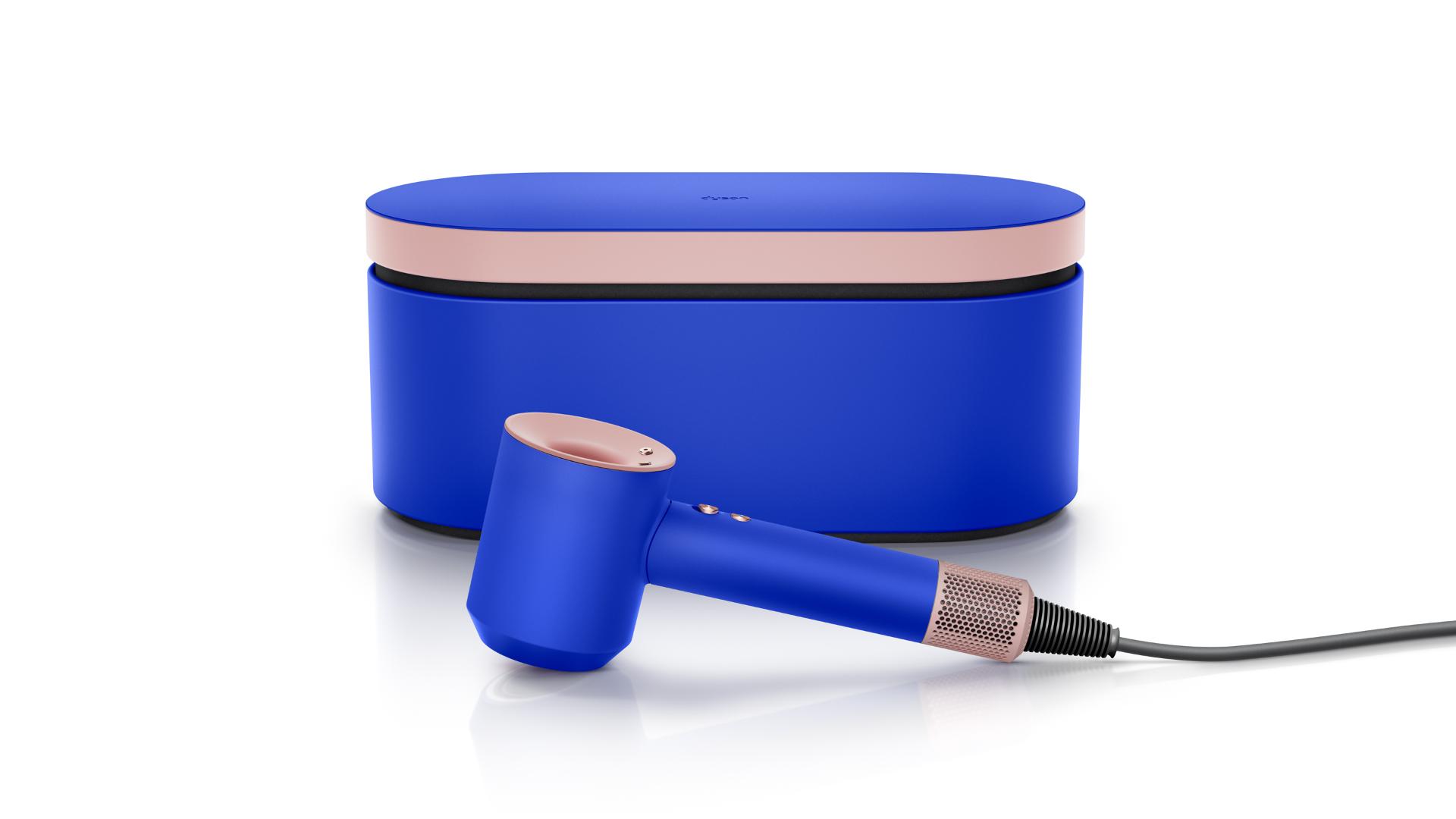 Suszarka do włosów Dyson Supersonic w limitowanej wersji kolorystycznej Niebieski/Pudrowy róż