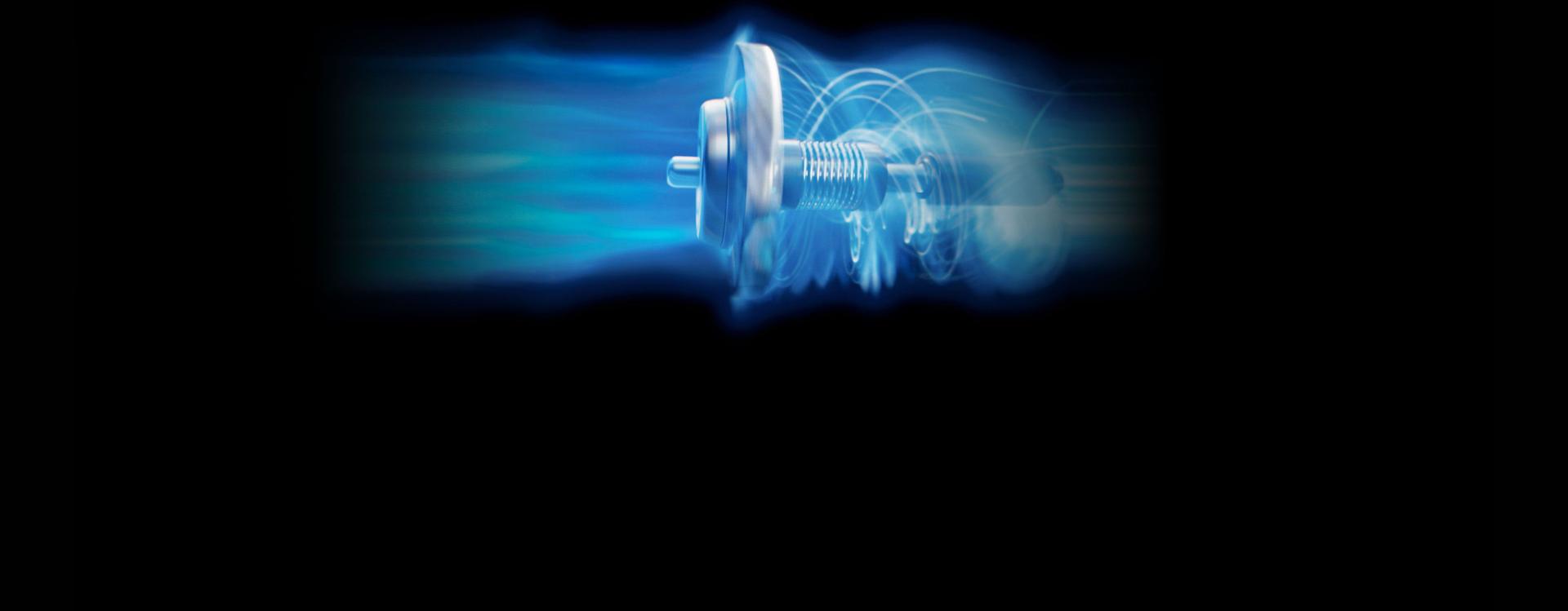 Řez motorem Hyperdymium™