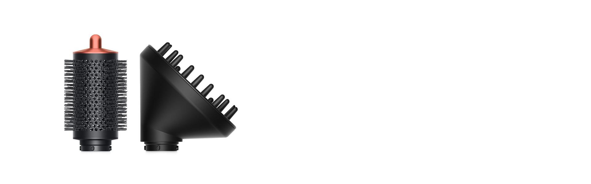 Airwrap Strawberry Bronze/Blush Pink Long Volumise new attachments