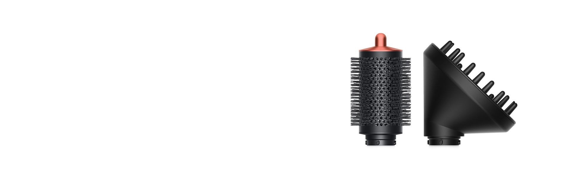 Airwrap Strawberry Bronze/Blush Pink Long Volumise new attachments