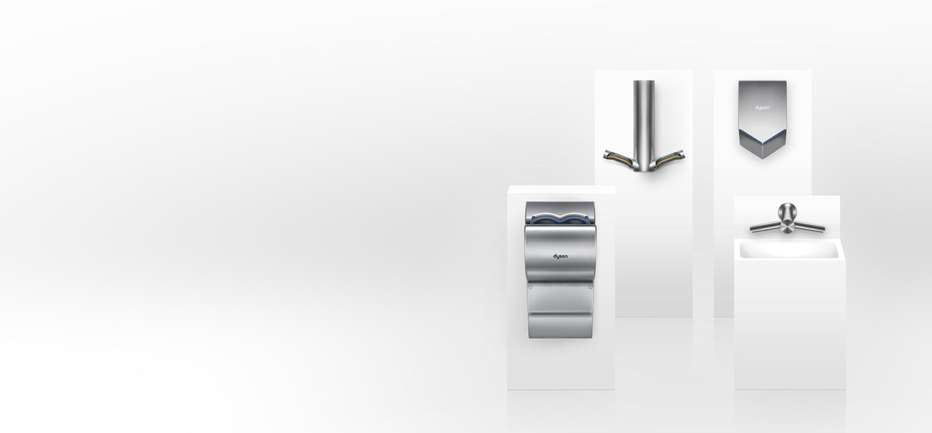 Dyson Airblade ürün yelpazesi