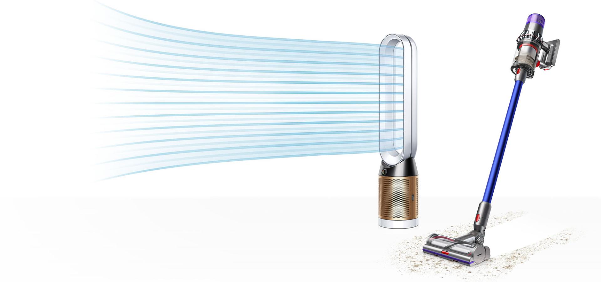 Dyson V11™吸塵機及Dyson Pure Cool Cryptomic™ 三合一風扇暖風空氣清新機