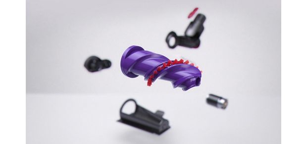 Motorised brush bar inside the Dyson Motorbar cleaner head