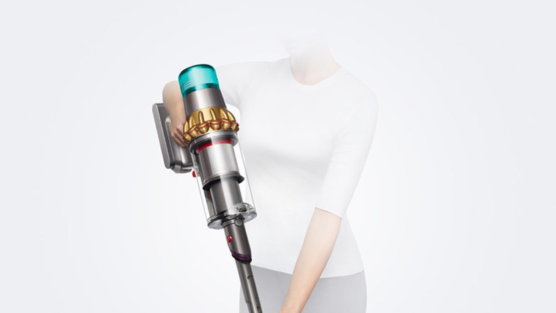 Grafika przedstawiająca ekskluzywny dla Dyson.pl model odkurzacza