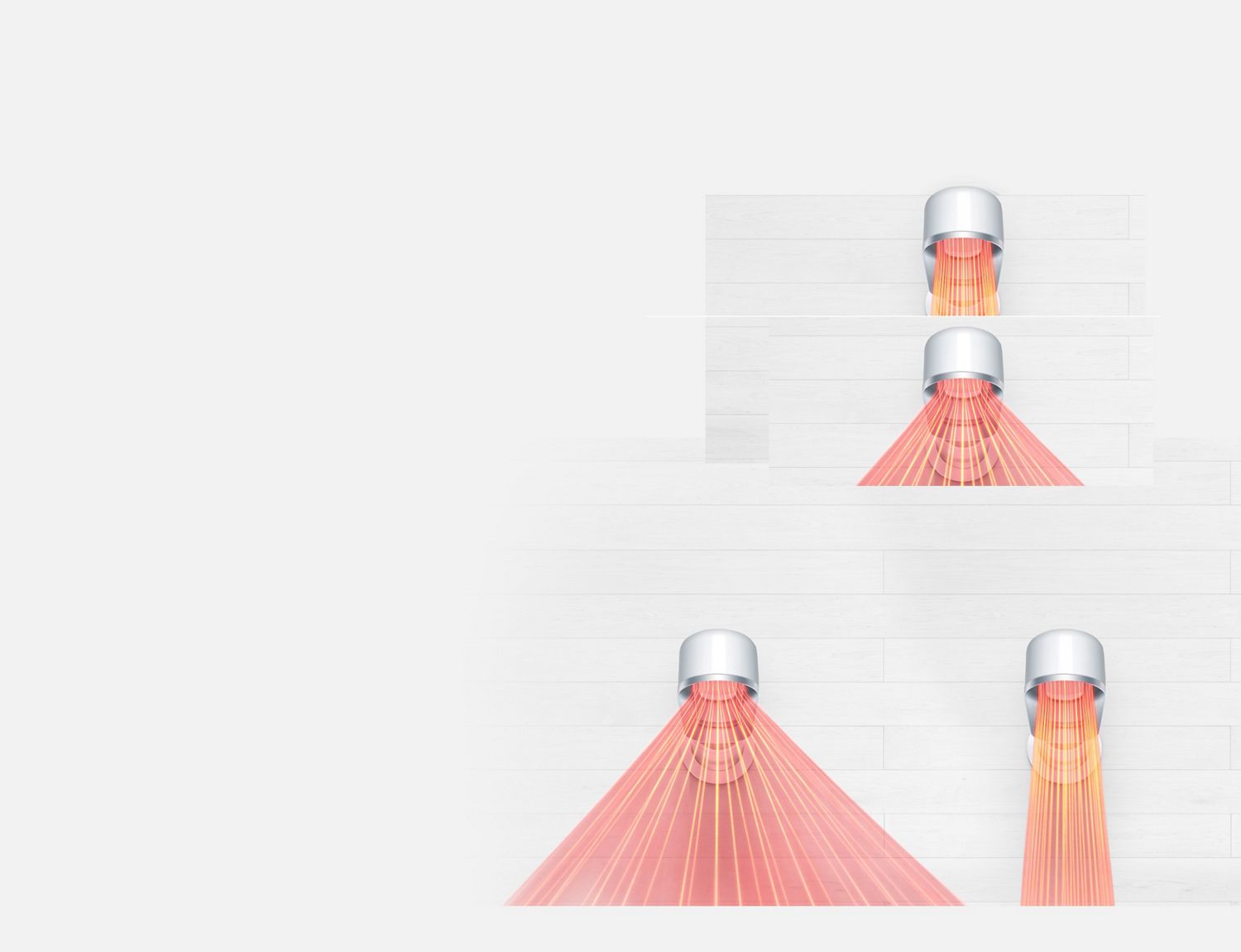 Dyson Hot+Cool™ Jet Focus Fan Heater (White/Silver) | Dyson Australia