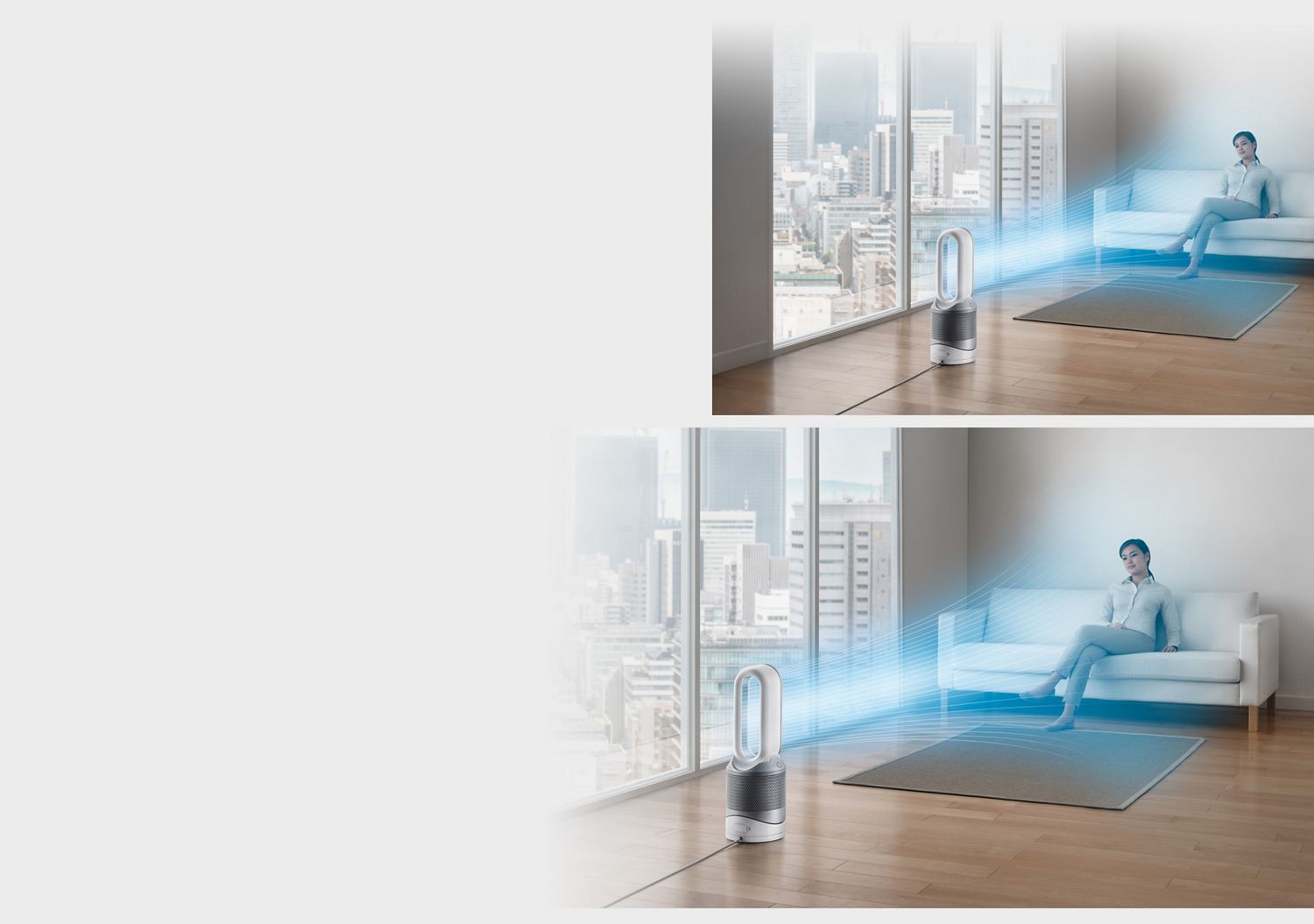 Dyson Pure Hot+Cool™ (Hp00) Purifying Fan Heater (White Dyson Pure Hot+Cool™ (Hp00) Purifying Fan Heater (White