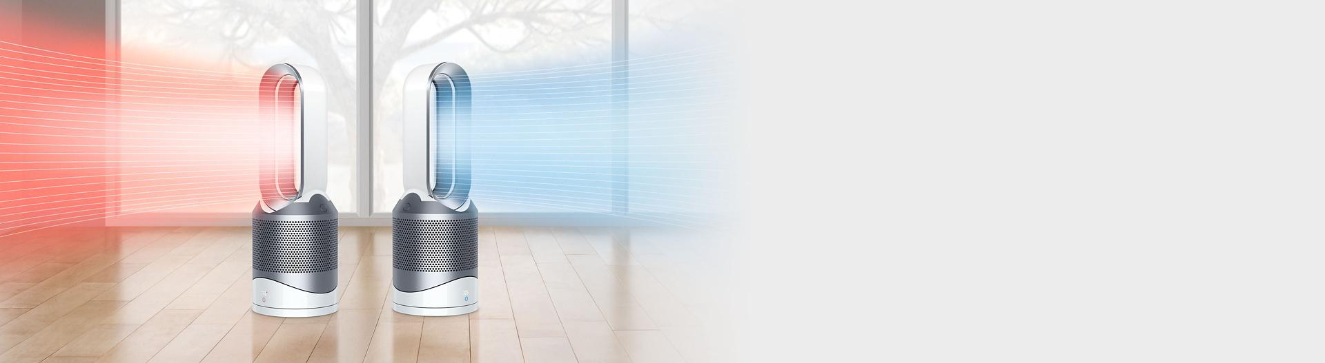 Dyson Pure Hot+Cool™ (Hp00) Purifying Fan Heater (White Silver