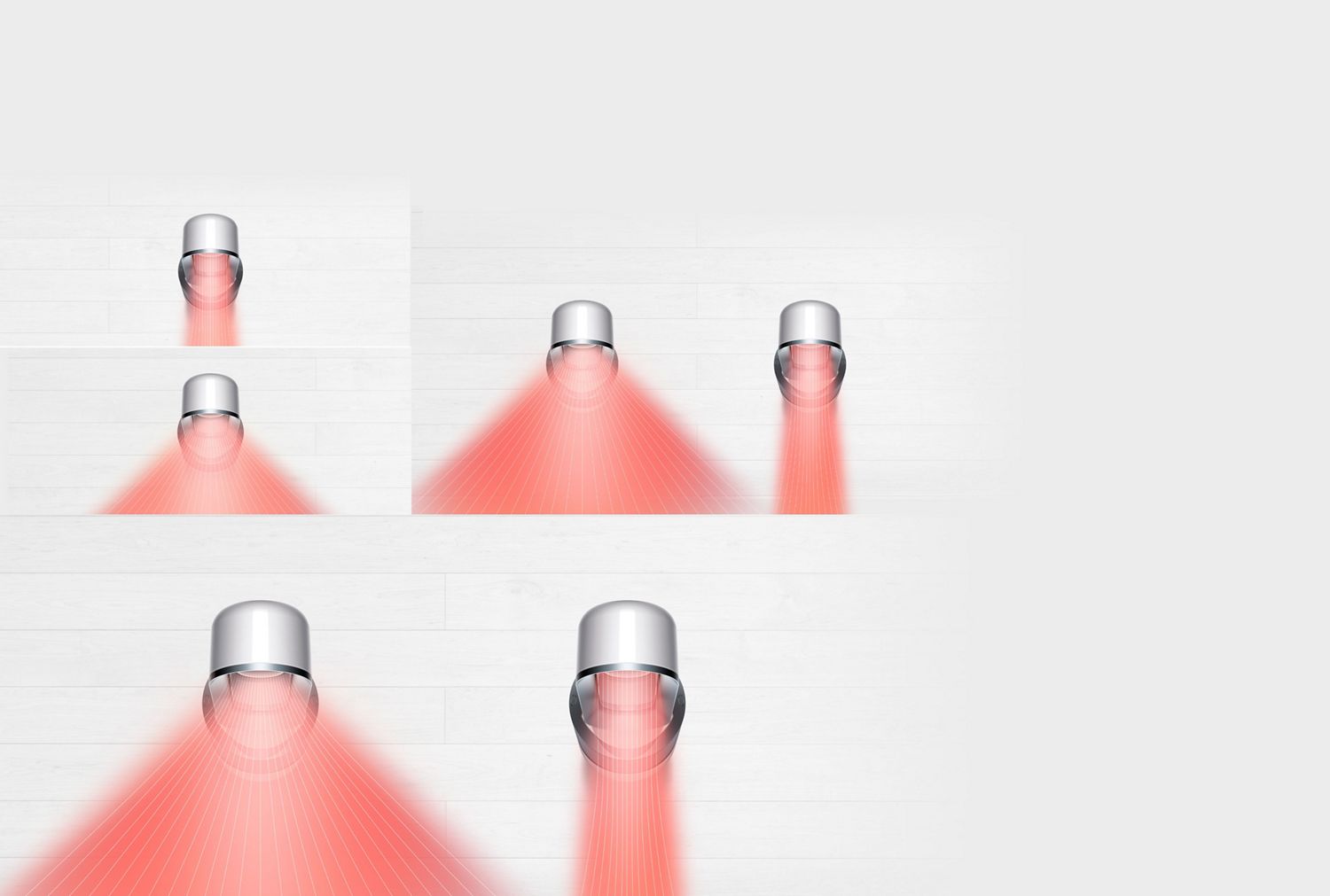 Dyson Pure Hot+Cool™ Purifying Fan Heater (White & Silver) | Dyson