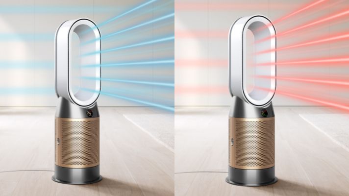 Dyson Hot+Cool™ Formaldehyde Fan Heater | White & Gold