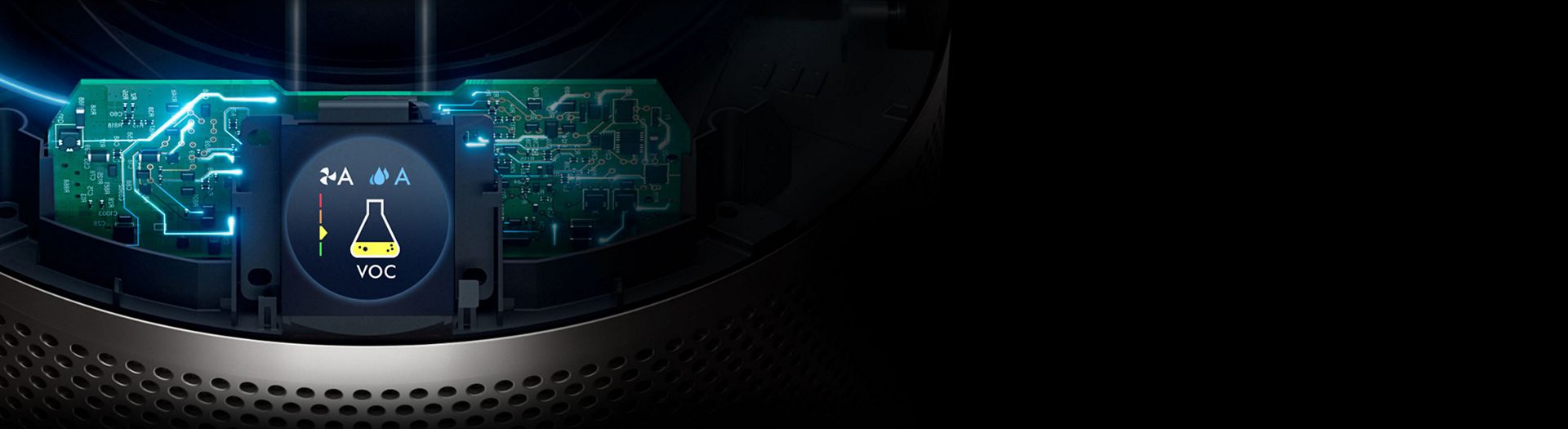 صورة مُقرَّبة للوضع الأوتوماتيكي (Auto) على الشاشة.