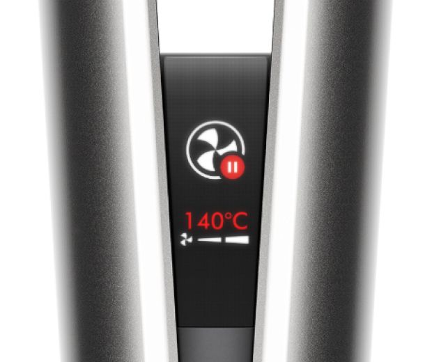 Zbliżenie na ekran LCD.