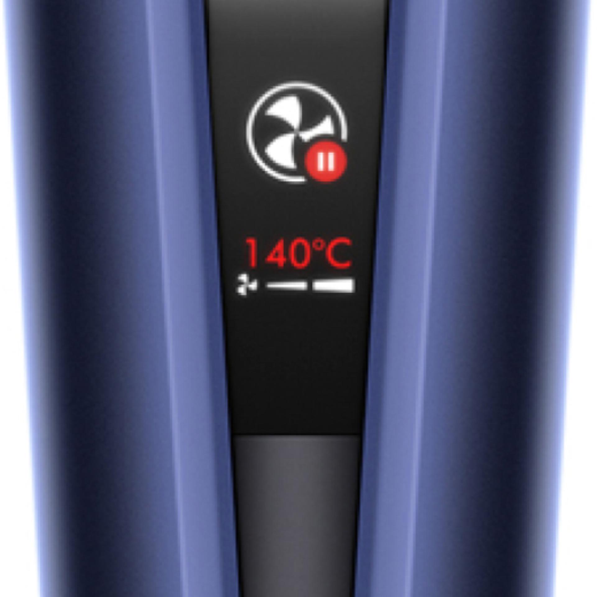 Close-up of the LCD screen.