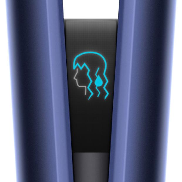 Close-up of the LCD screen.