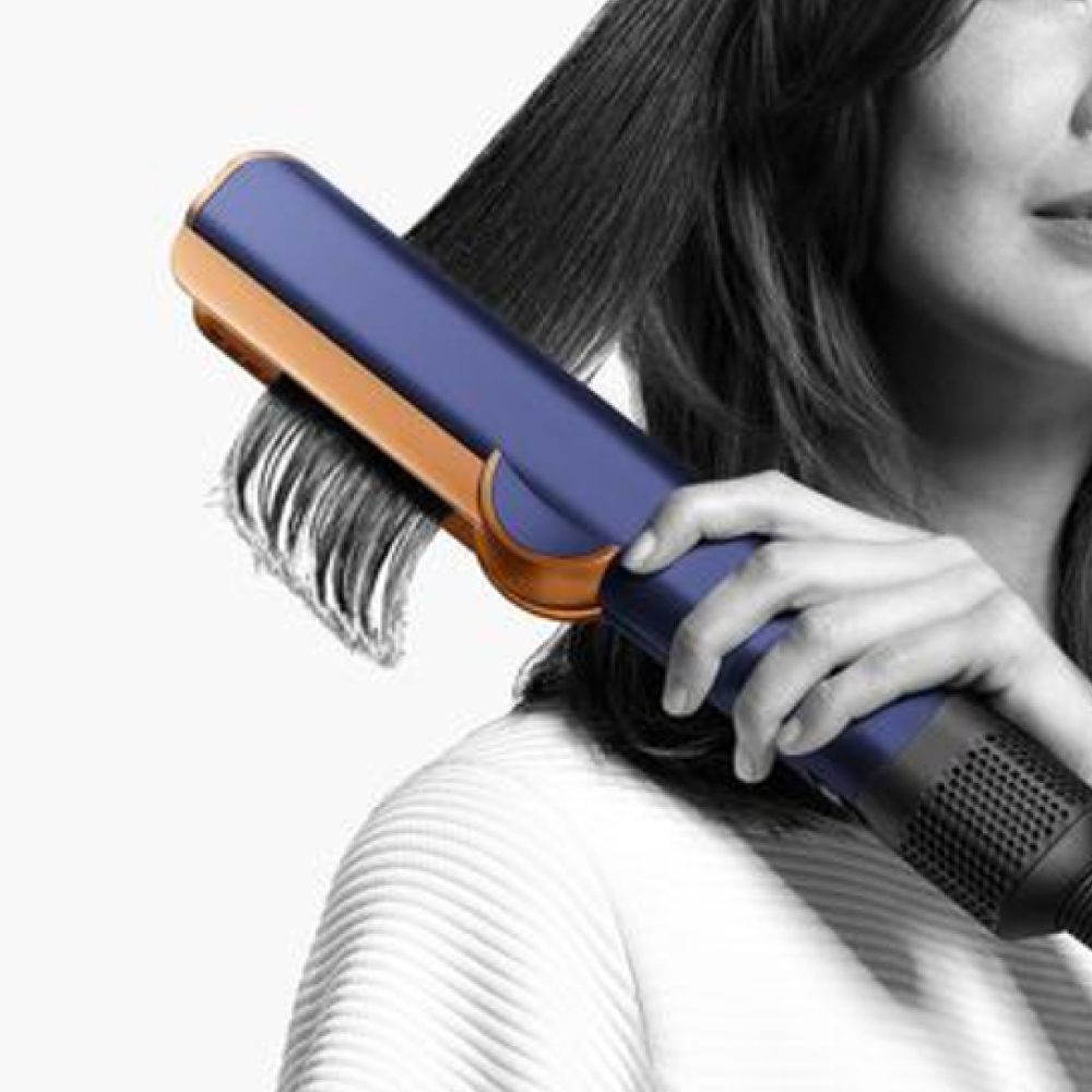 The Dyson Airstrait wet to dry straightener.