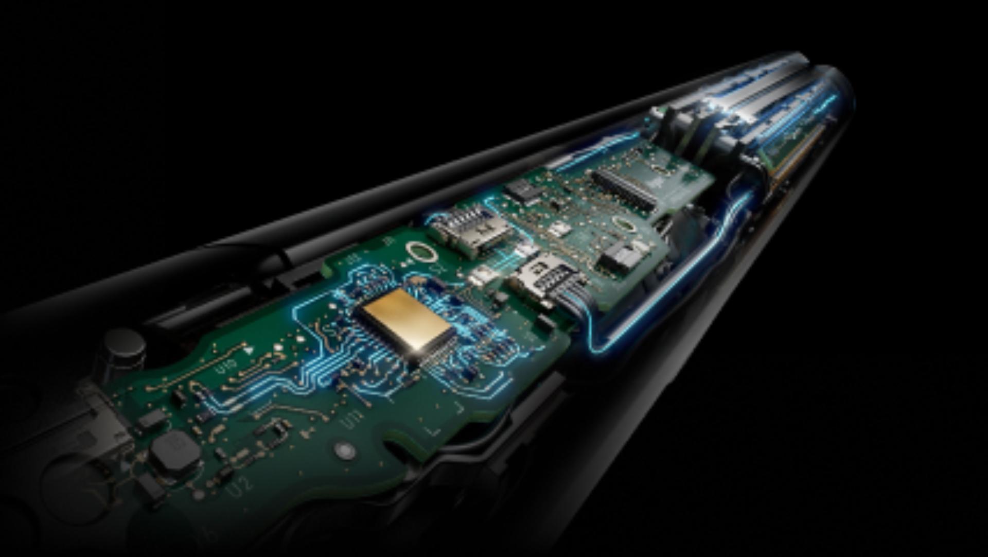 Close-up of electronics