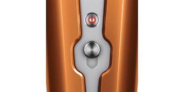 Güç düğmesi ve Güvenlik kilidinin yakından görünümü.