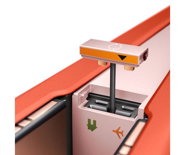 صورة مُقرَّبة لوحدة السفر.