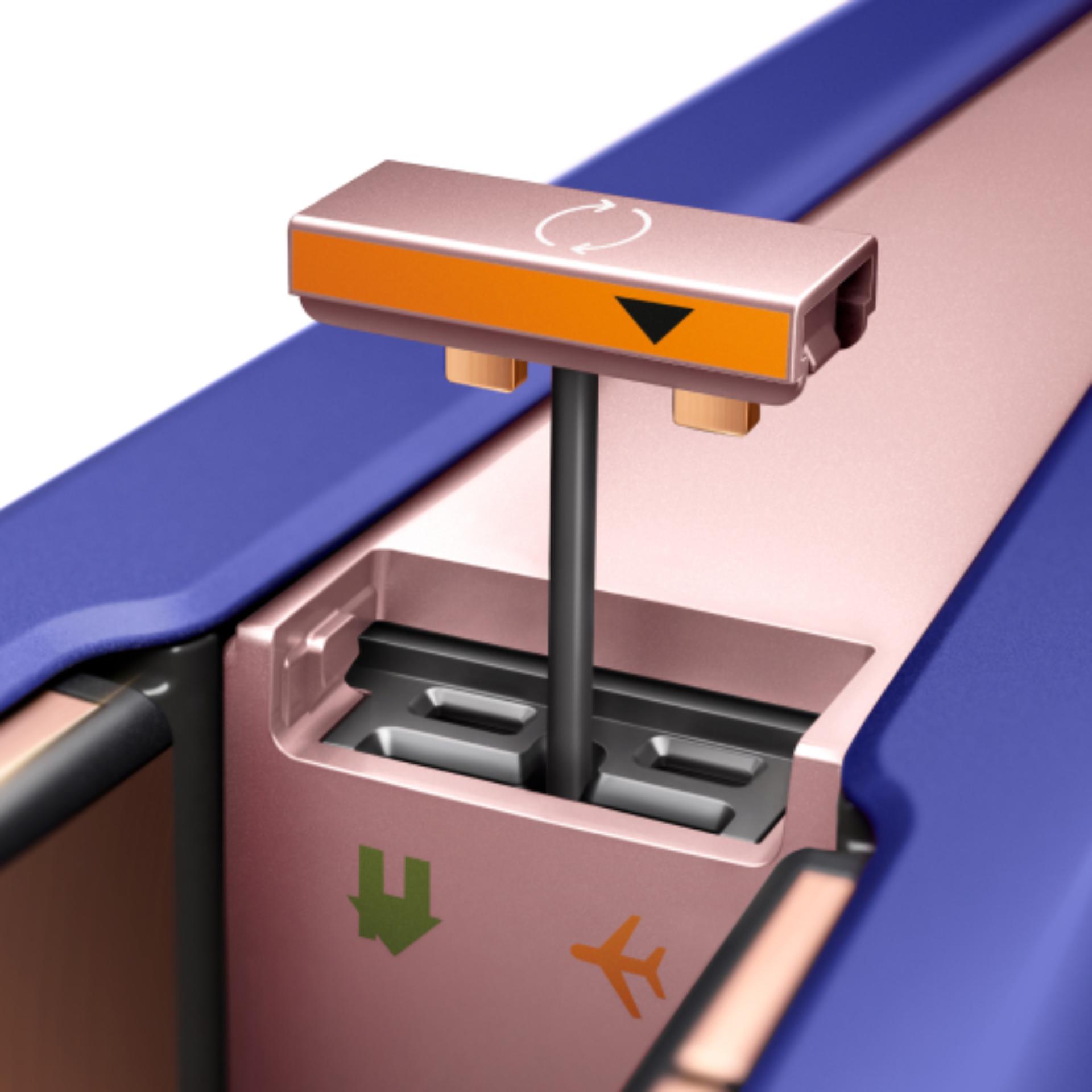 Close-up of the Flight-ready tag.