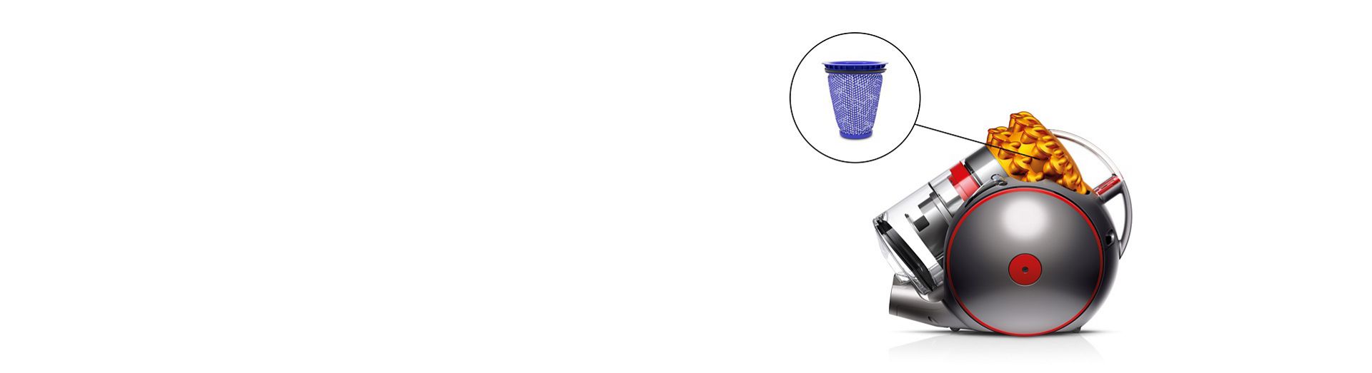 Bir Dyson elektrikli süpürge.