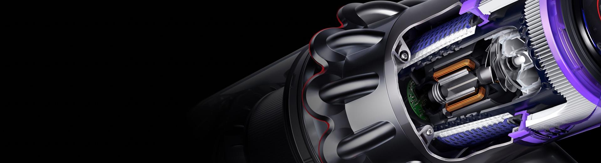 A cut-out of the Dyson V11 Total Clean.