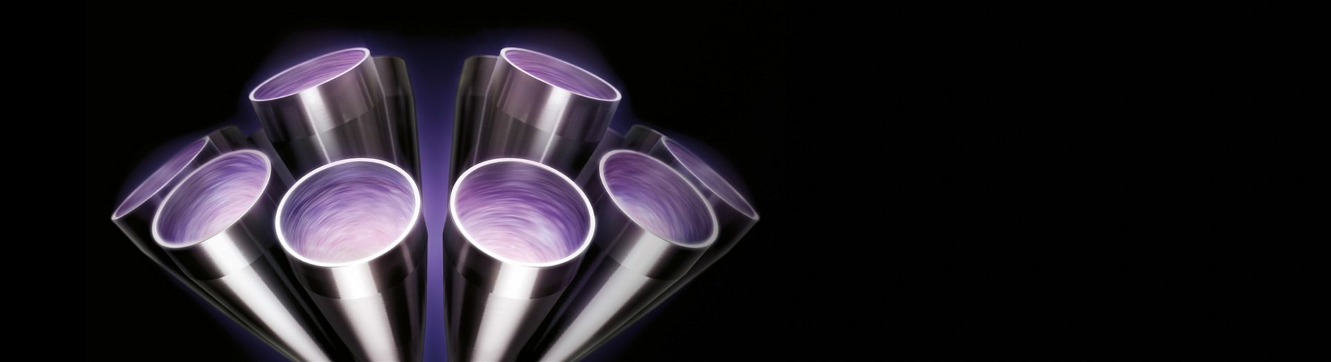 لقطة جانبية التكنولوجيا Root Cyclone الخاصة بمكنسة Dyson V11 Total Clean.