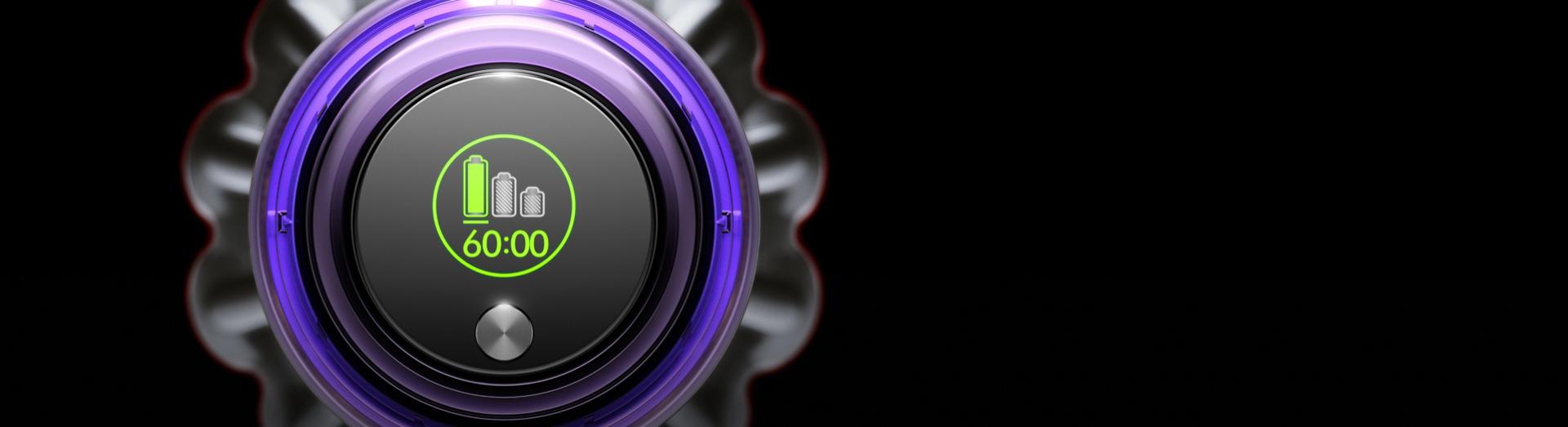 شاشة LED الخاصة بمكنسة Dyson V11 Total Clean.