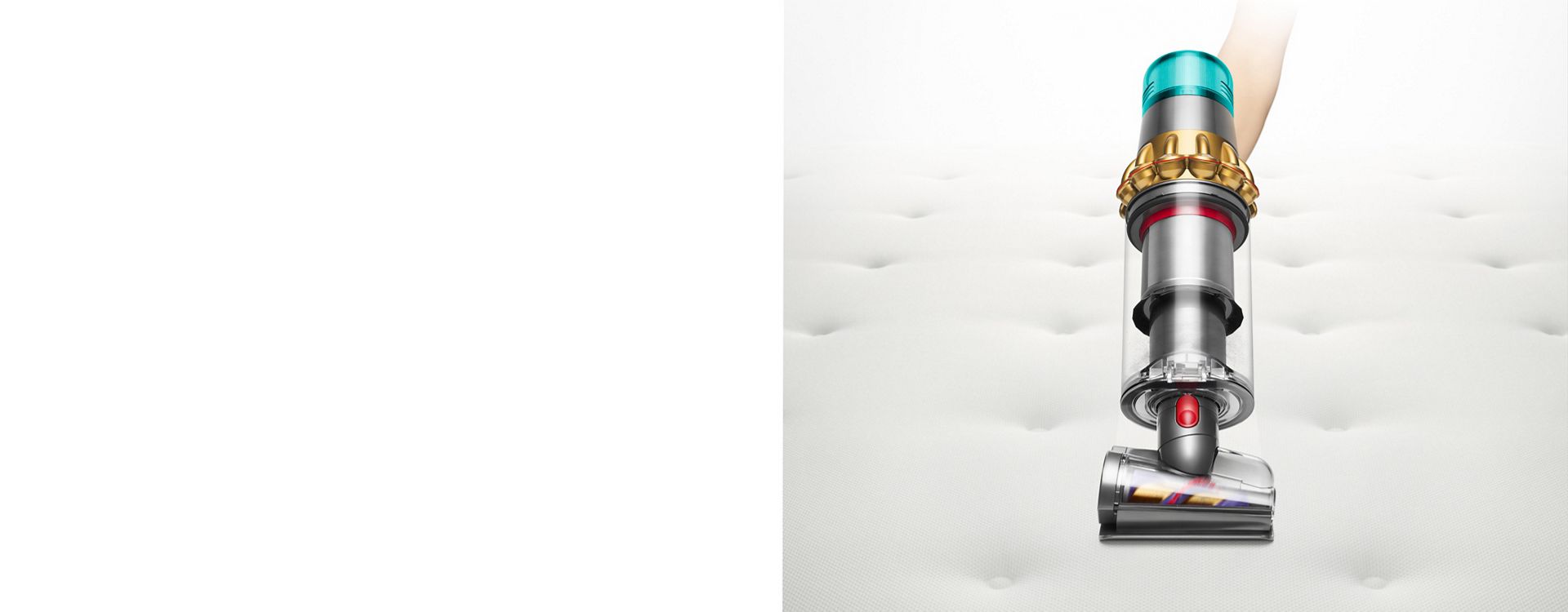 The Hair screw tool is used to clean a mattress.