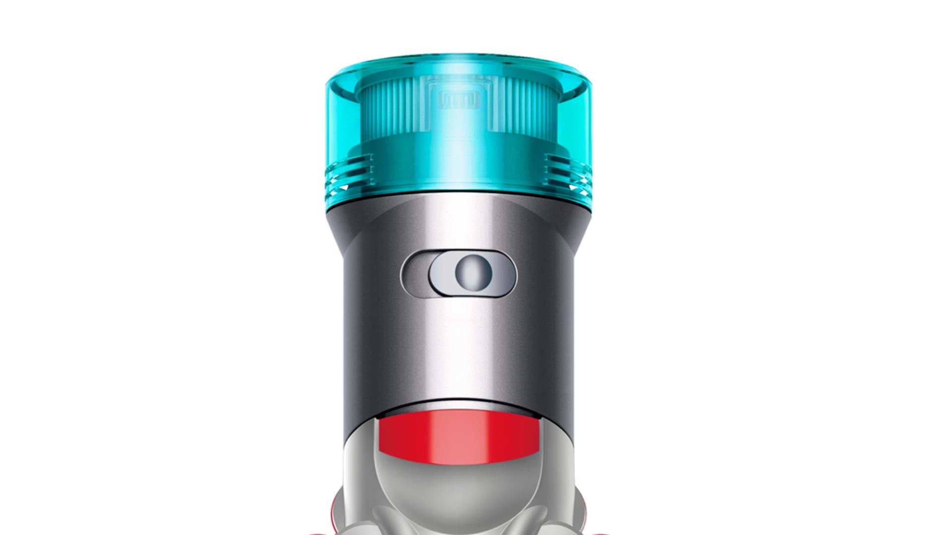 Close-up of the Power button.