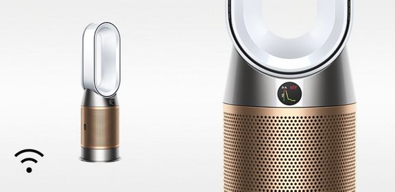 HP12 Dyson Purifier Hot+Cool HP2 De-NOx (White/Gold)