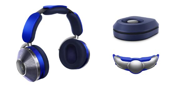 Dyson Zone™ noise cancelling headphones (Ultra Blue/ Prussian Blue)