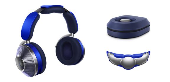 Dyson Zone™ noise-cancelling headphones (Ultra Blue/Prussian Blue)
