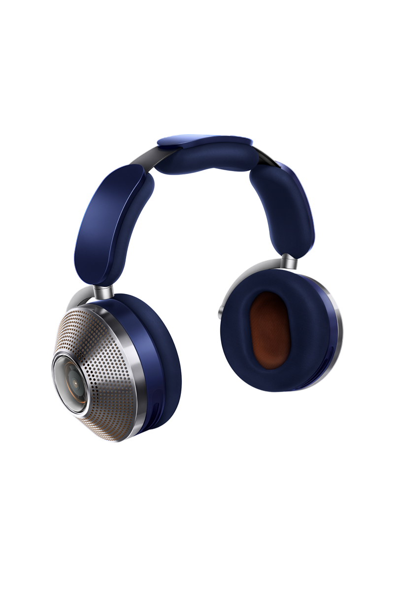 سماعات الرأس Dyson Zone™‎ المُزوَّدة بخاصية تنقية الهواء (باللون الأزرق البروسي/النحاسي الفاتح)