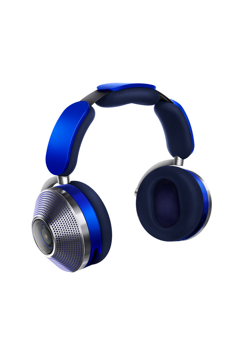 سماعات رأس Dyson Zone™‎ بخاصية إلغاء الضجيج  (باللون الأزرق الفاقع/الأزرق البروسي)