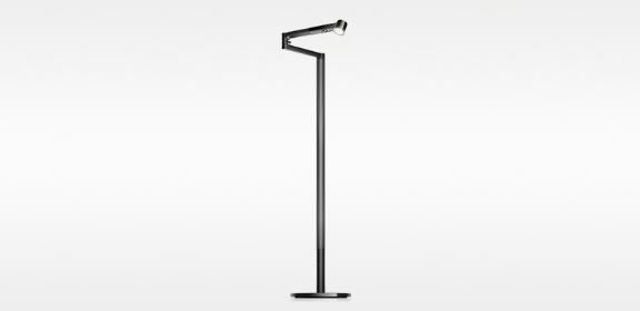 Lámpara de piso Dyson Lightcycle Morph™ (Negro/Negro)