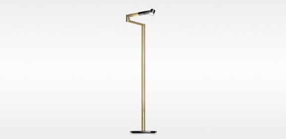 Dyson Solarcycle Morph™ floor light (Black/Brass)