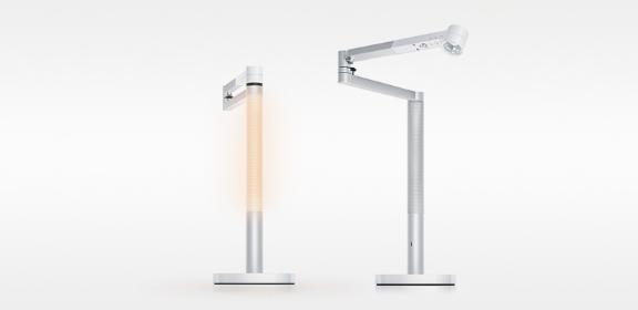 Dyson Solarcycle Morph™ desk light (White/Silver)