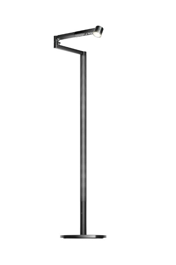 Lámpara de piso Dyson Lightcycle Morph™ (Negro/Negro)