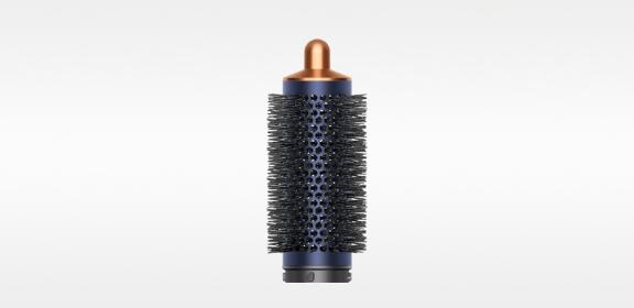 Yuvarlak Hacimlendirici Fırça (Prusya Mavisi/Parlak Bakır)