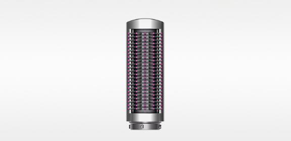 Small soft smoothing brush (Dark iron / fuchsia)